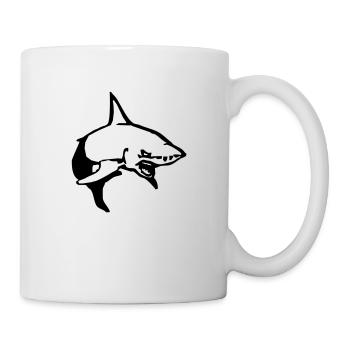 shark_small - Mug - white - Right