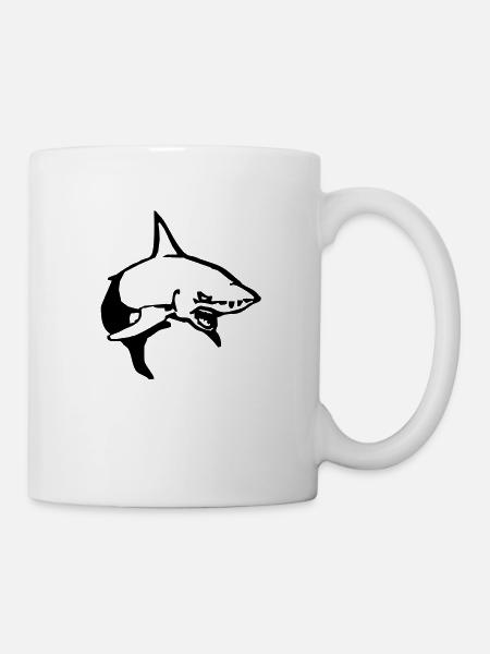 shark_small - Mug - white