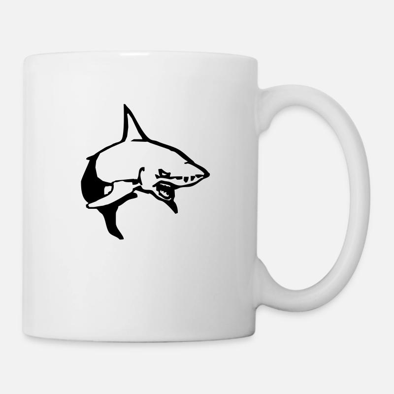 shark_small - Mug - white