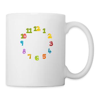clock time clock time hourglass hourglass94 - Mug - white - Right