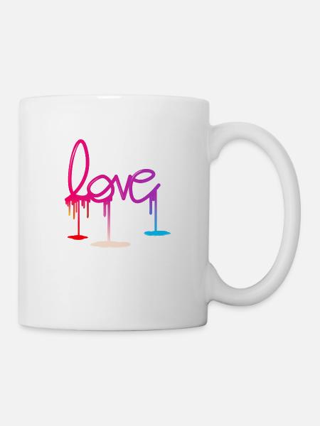 Love - Mug blanc - blanc
