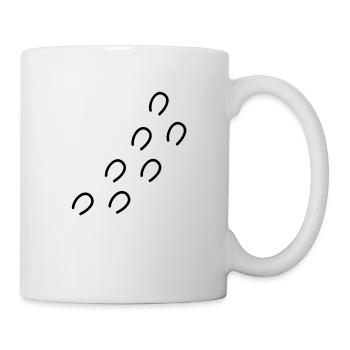 hufeisen - Tasse - Weiß - Rechts