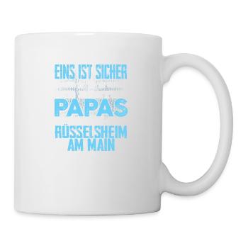 RÜSSELSHEIM-AM-MAIN -papa - Tasse - Weiß - Rechts