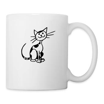 Chat - Tasse - Weiß - Rechts