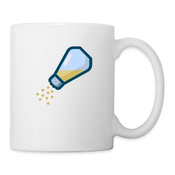 pepper salt pfeffer salz shaker streuer1 - Tasse - Weiß - Rechts