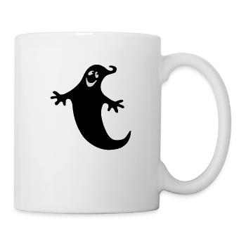 Fröhlicher Geist - Tasse - Weiß - Rechts