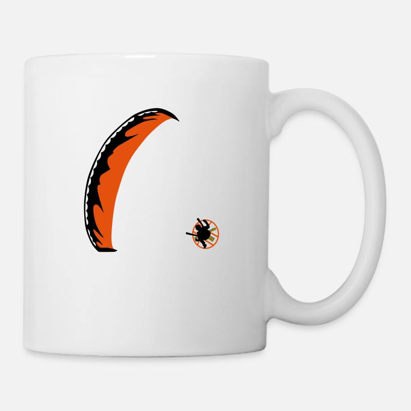 Powered Paraglider - Tasse - Weiß