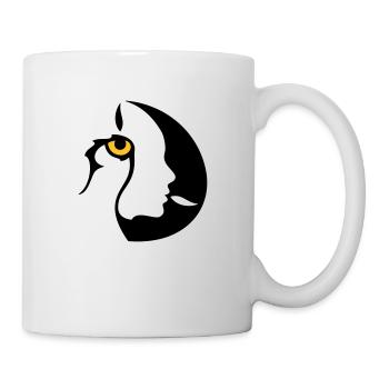 Chamane (œil droit) - Mug blanc - blanc - Droite