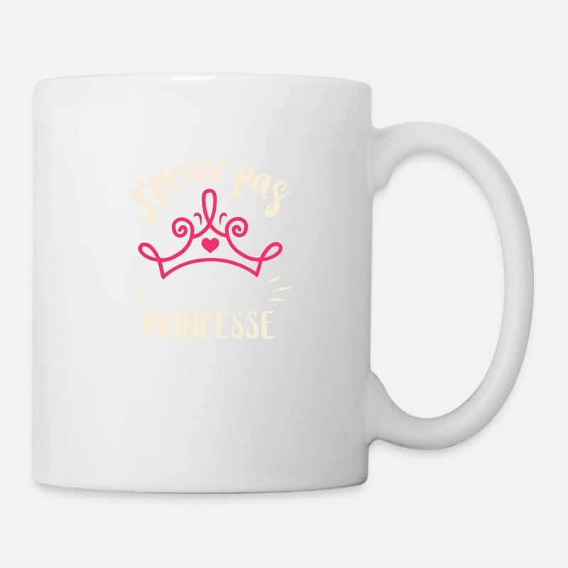 J'suis une princesse cadeau - Mug blanc - blanc