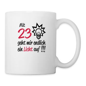 geburtstag_23 - Mug - white - Right