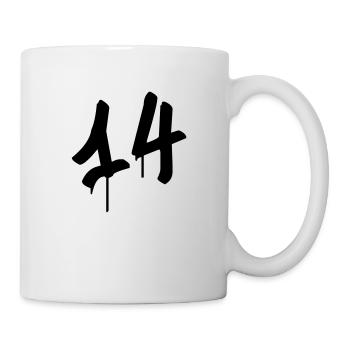 Tag : 14 - Mug blanc - blanc - Droite