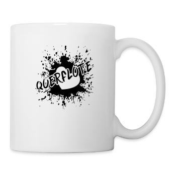 Querflöte - Tasse - Weiß - Rechts
