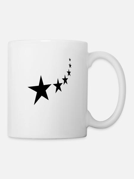 stars - Mug - white