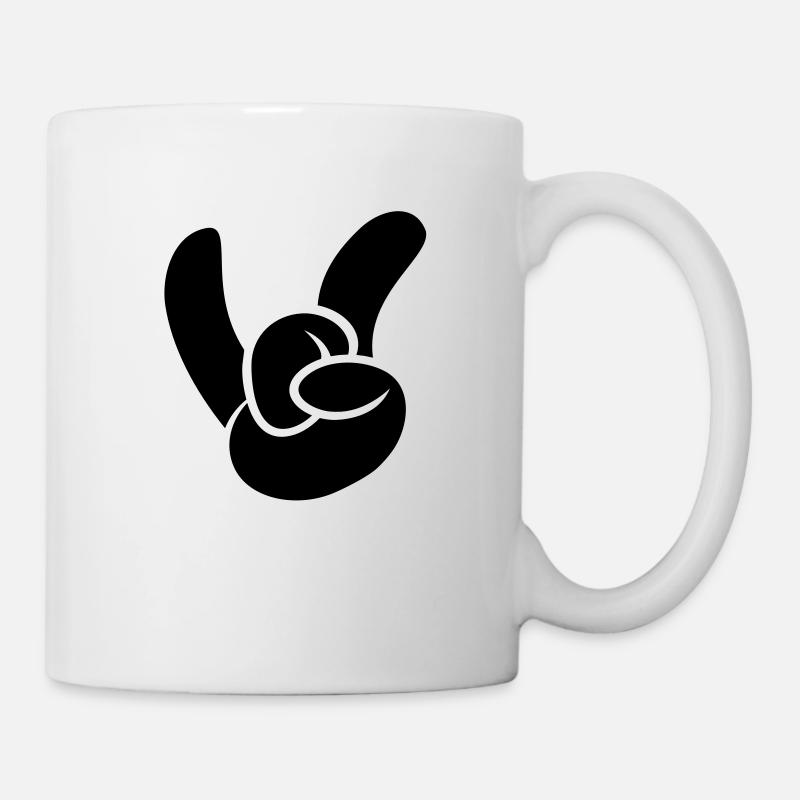 Rock on! - Mug blanc - blanc