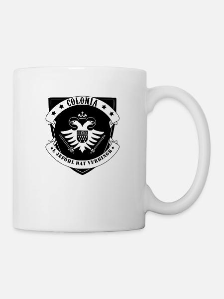 colonia_e_jefoehl_dat_verbingk - Tasse - Weiß