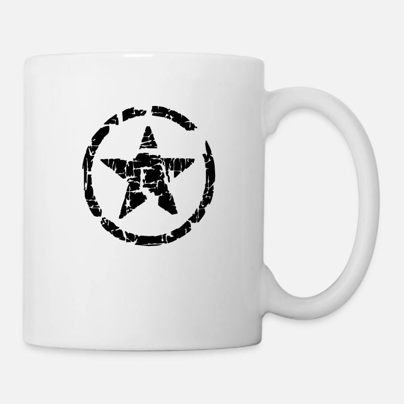 Stern - Tasse - Weiß