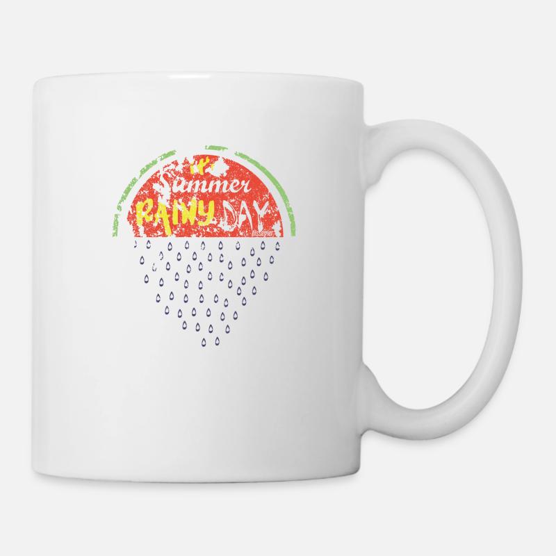 eissegler été melon pluie - Mug blanc - blanc