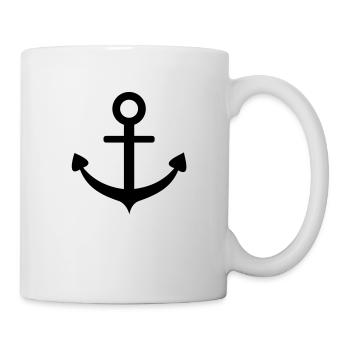 Anker - Tasse - Weiß - Rechts
