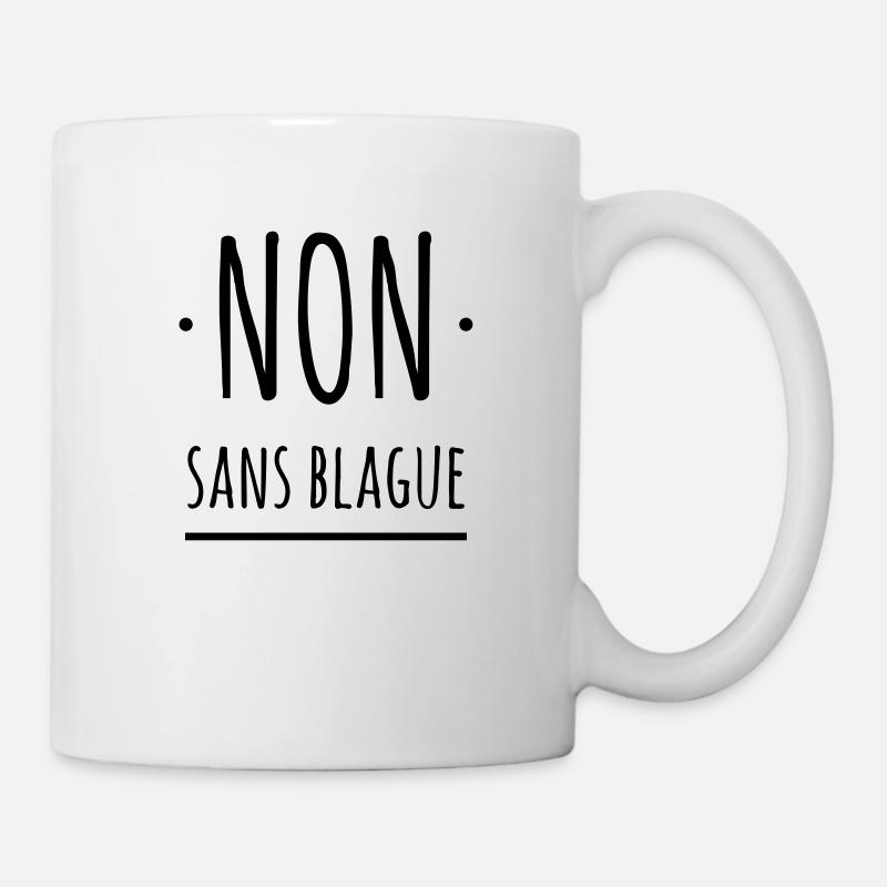 Im Ernst - Tasse - Weiß