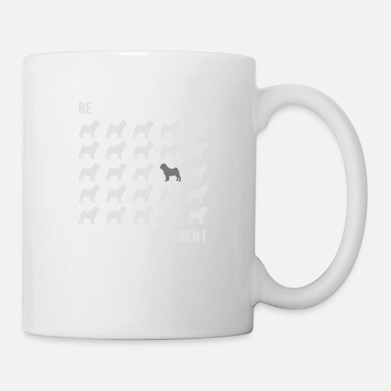 Carlin de carlin de cadeau de carlin est différent - Mug blanc - blanc