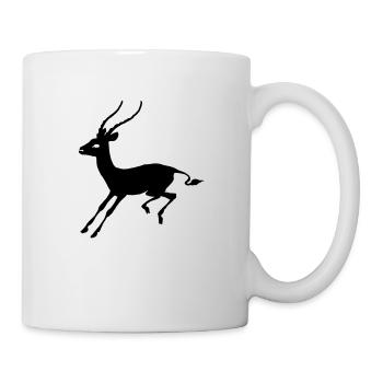 Gazelle - Mug blanc - blanc - Droite