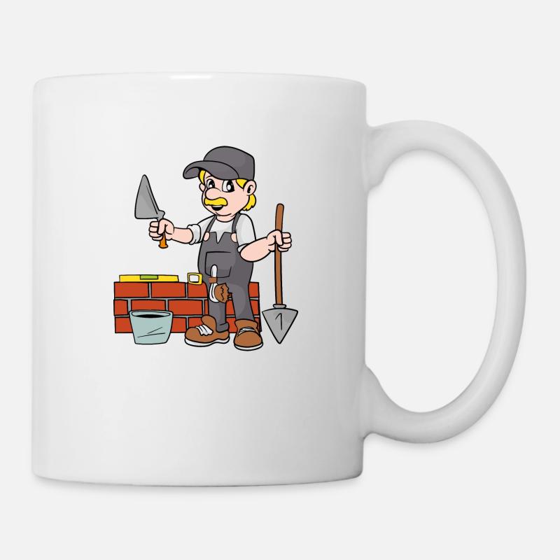 maçon - Mug blanc - blanc
