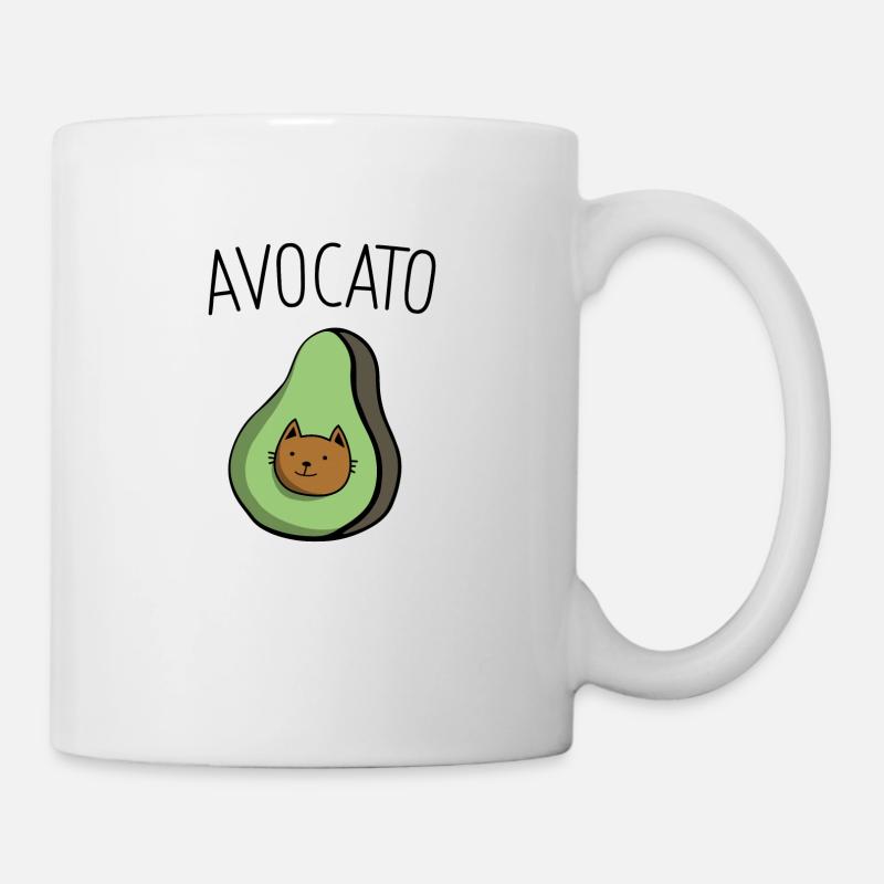 avocat - Mug blanc - blanc