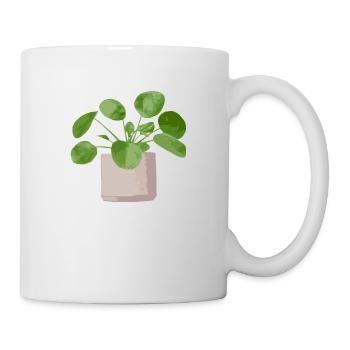 pilea - Mug blanc - blanc - Droite