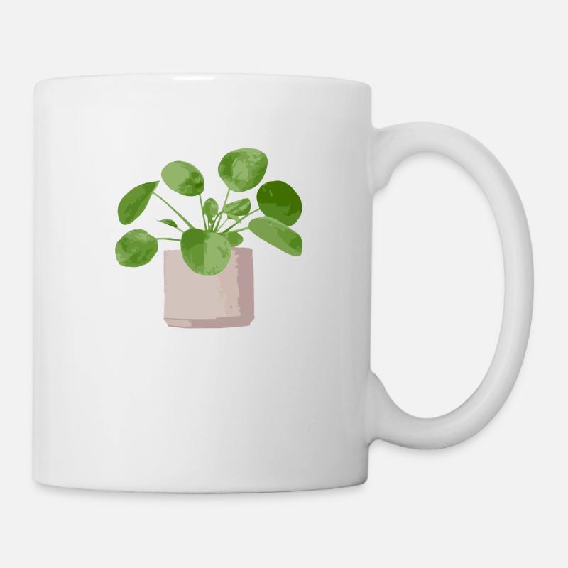 Pilea - Tasse - Weiß