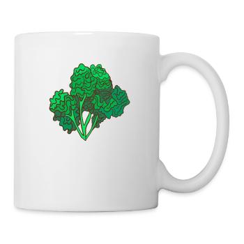 kale brown cabbage Cabbage Cabbage - Mug - white - Right