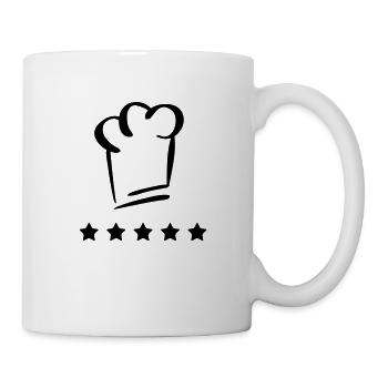 koch_sterne_f1 - Tasse - Weiß - Rechts
