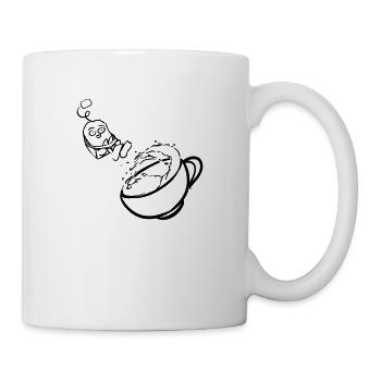 Tea - Tasse - Weiß - Rechts