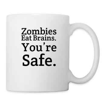 Zombies - Tasse - Weiß - Rechts