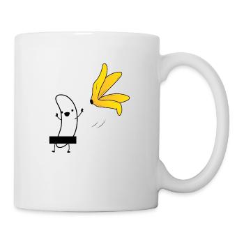 banane - Tasse - Weiß - Rechts