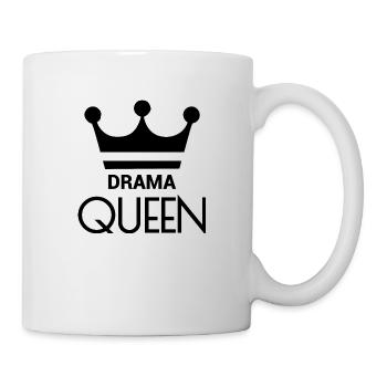 DRAMA REINE - Mug blanc - blanc - Droite