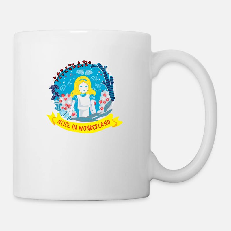 ALICE IN WONDERLAND - Tasse - Weiß