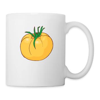 Tomates jaunes Paradeiser - Mug blanc - blanc - Droite