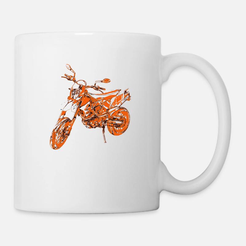 SMC-R 690 4 dark orange - Mug - white