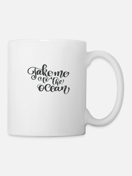 Take me to the Ocean - Mug - white