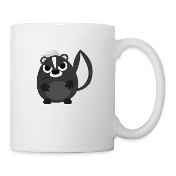 Stinktier - Tasse - Weiß - Rechts