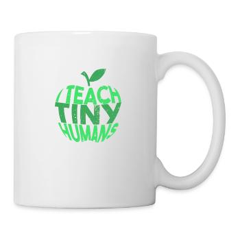Enseignant - J'enseigne des petites personnes mignonnes - Mug blanc - blanc - Droite