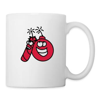 explosive - Tasse - Weiß - Rechts