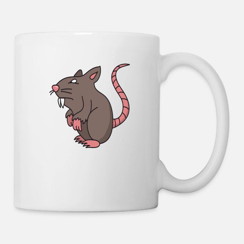 rat - Mug - white