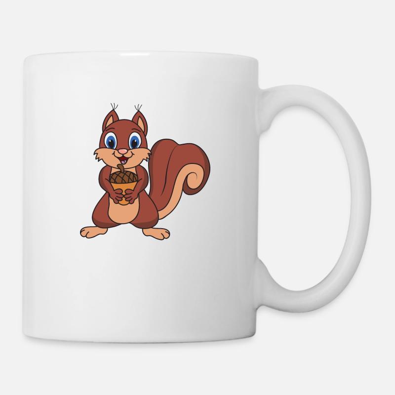 écureuil - Mug blanc - blanc