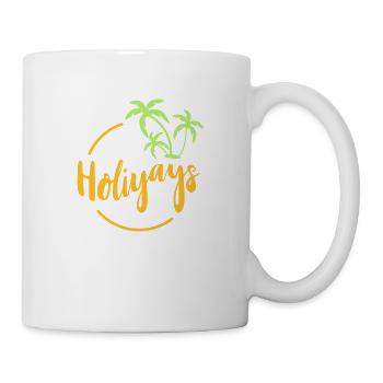 Ferien. Reise. Reise. Ferien. Ausflug. Geschenk - Tasse - Weiß - Rechts