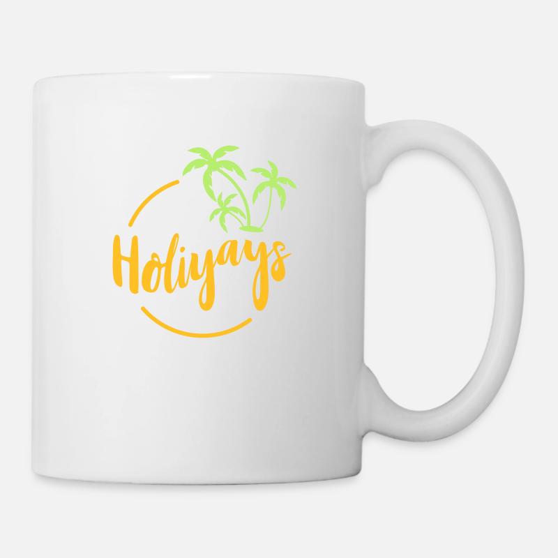 Ferien. Reise. Reise. Ferien. Ausflug. Geschenk - Tasse - Weiß
