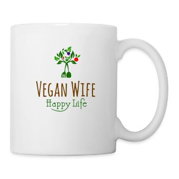 VEGAN WIFE - Mug - white - Right