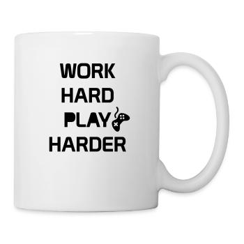 Gamers. Gaming. Joystick. Gift. gift idea - Mug - white - Right