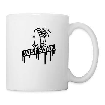 just_surf_baby_graffiti - Mug blanc - blanc - Droite