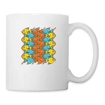 Something is Nicely Fishy Here! - Mug - white - Right